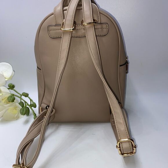 Adorable Fashion Backpack Taupe Medium - Picture 2 of 12